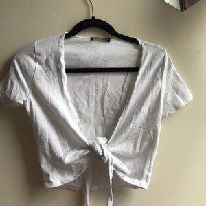 Brandy Melville front tie T-shirt